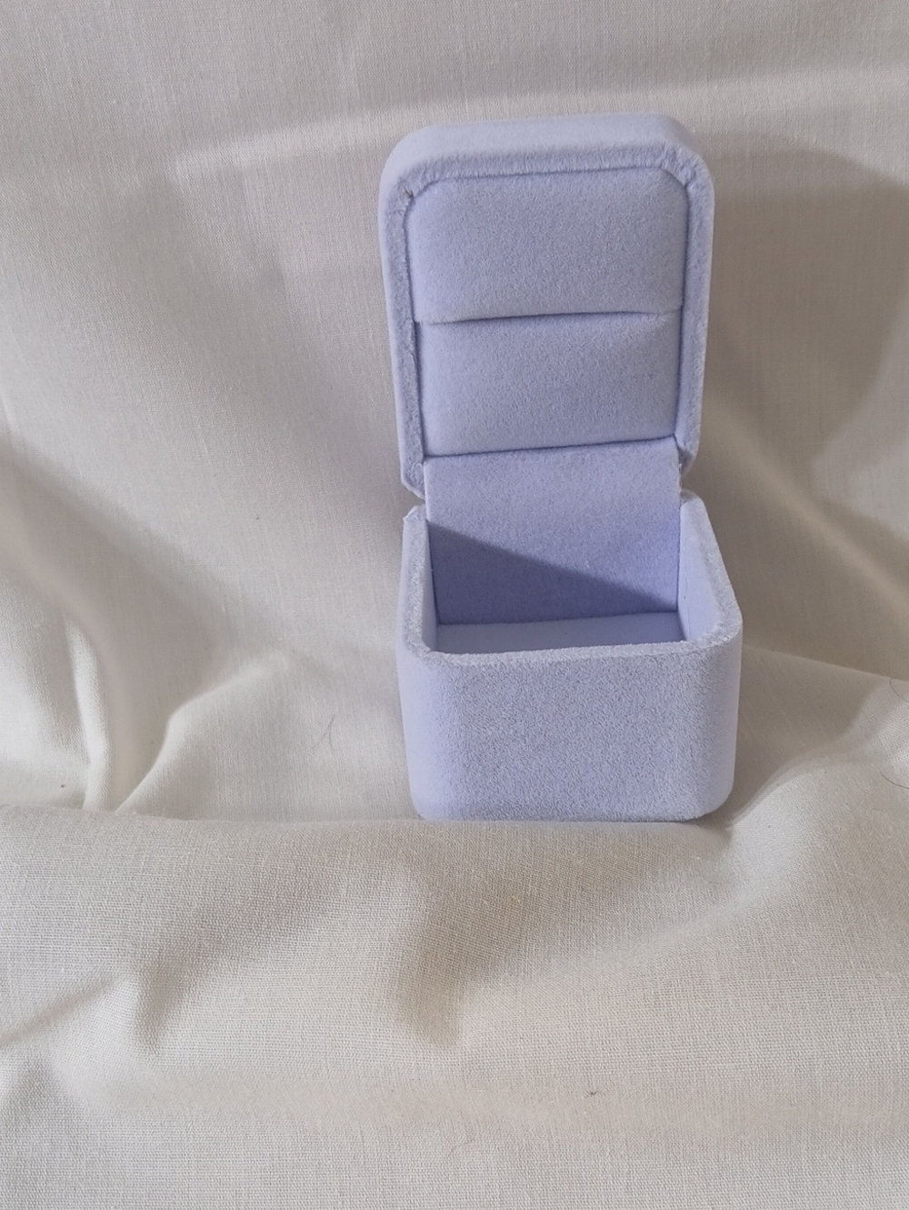 Lilac Velvet Ring Box - Women Accessories